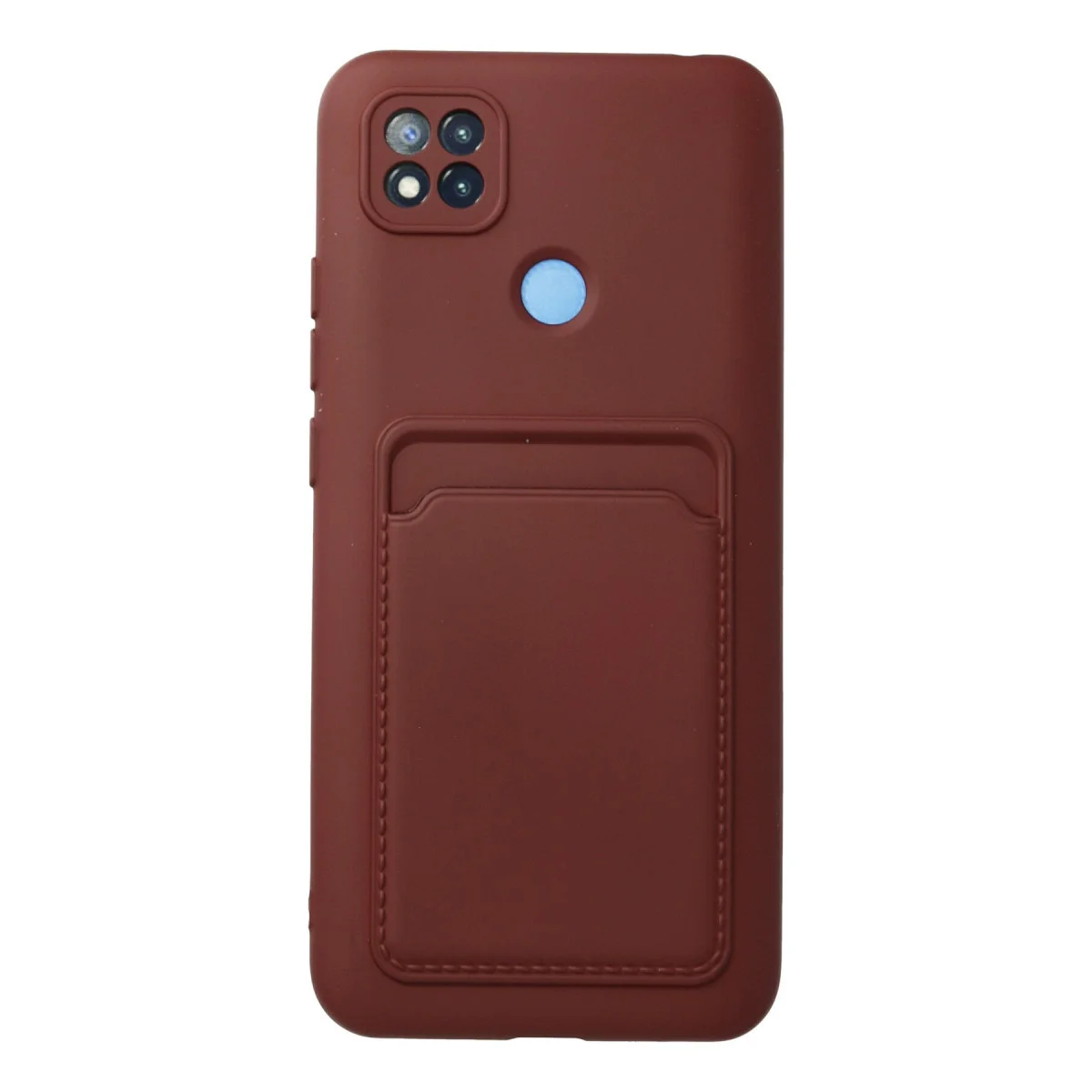9C Kılıf Kelvin Kartvizitli Silikon - Bordo