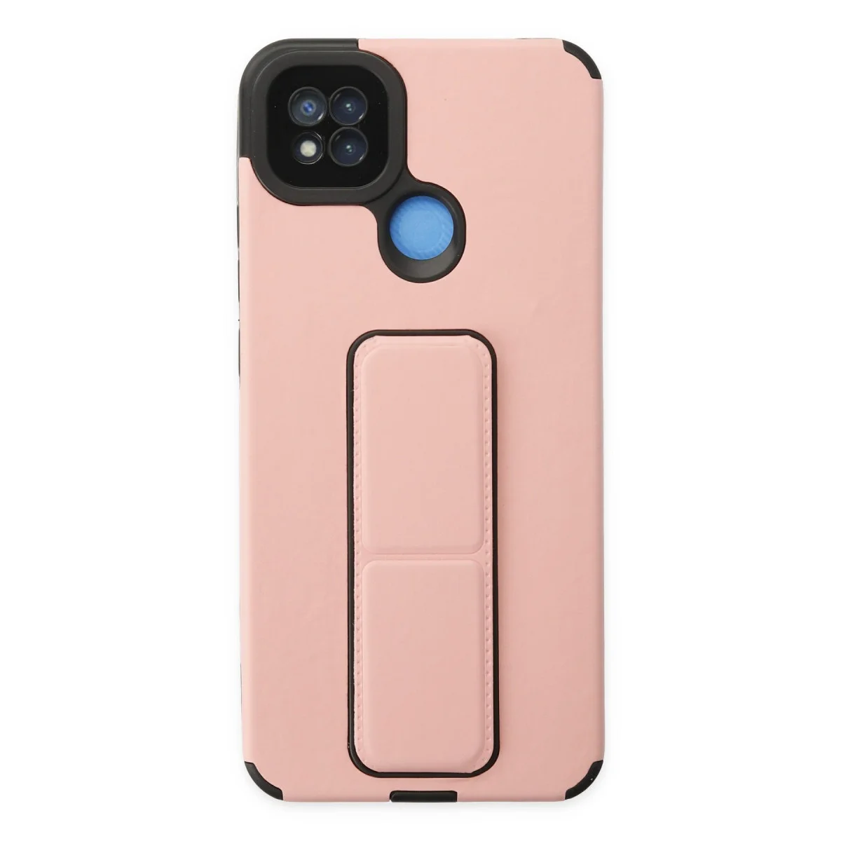 9C Kılıf Mega Standlı Silikon - Pudra