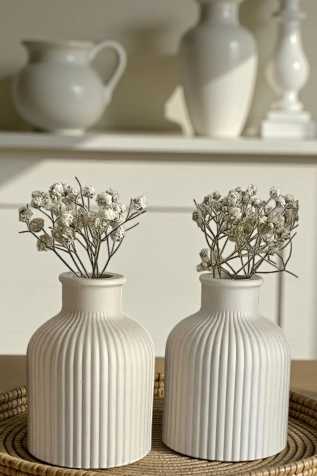9Cm Minimal Dekoratif Beton 2'li Kuru Bitki Vazo takımı(Bitkiler Dahil Değildir) 9Cm Minimal Dekoratif Beton 2'li Kuru Bitki Vazo takımı(Bitkiler Dahil Değildir)