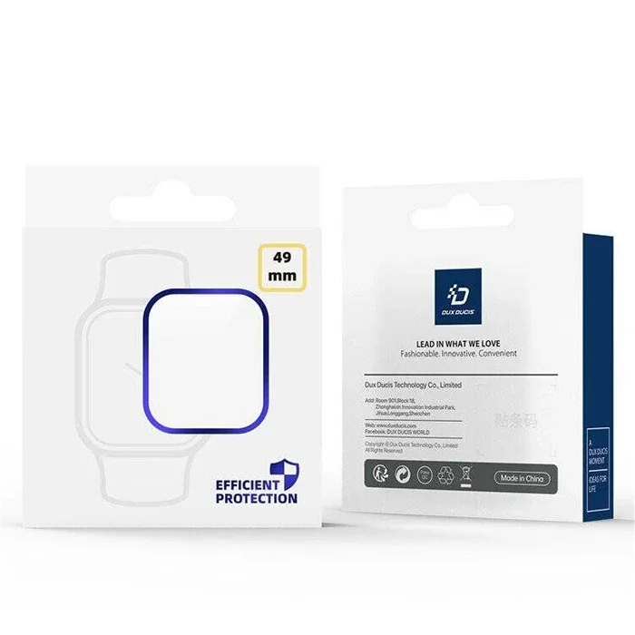9H Temperli Cam Apple Watch Ultra 49MM Ekran Koruyucu – Çizilmelere Karşı Süper Dayanıklı