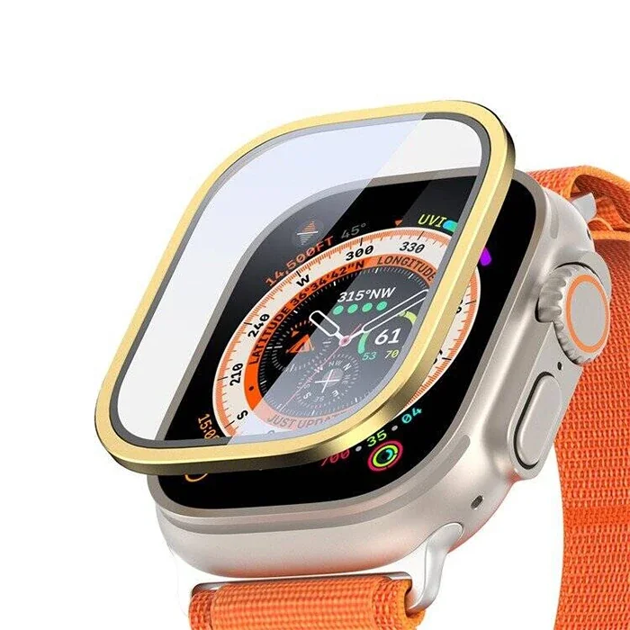 9H Temperli Cam Apple Watch Ultra 49MM Ekran Koruyucu – Çizilmelere Karşı Süper Dayanıklı