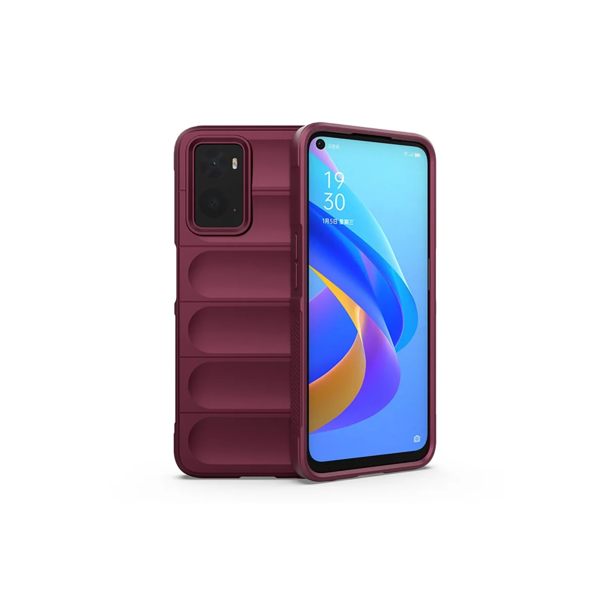 9i 4G Optimum Silikon Kılıf - Bordo | Mükemmel Koruma ve Estetik