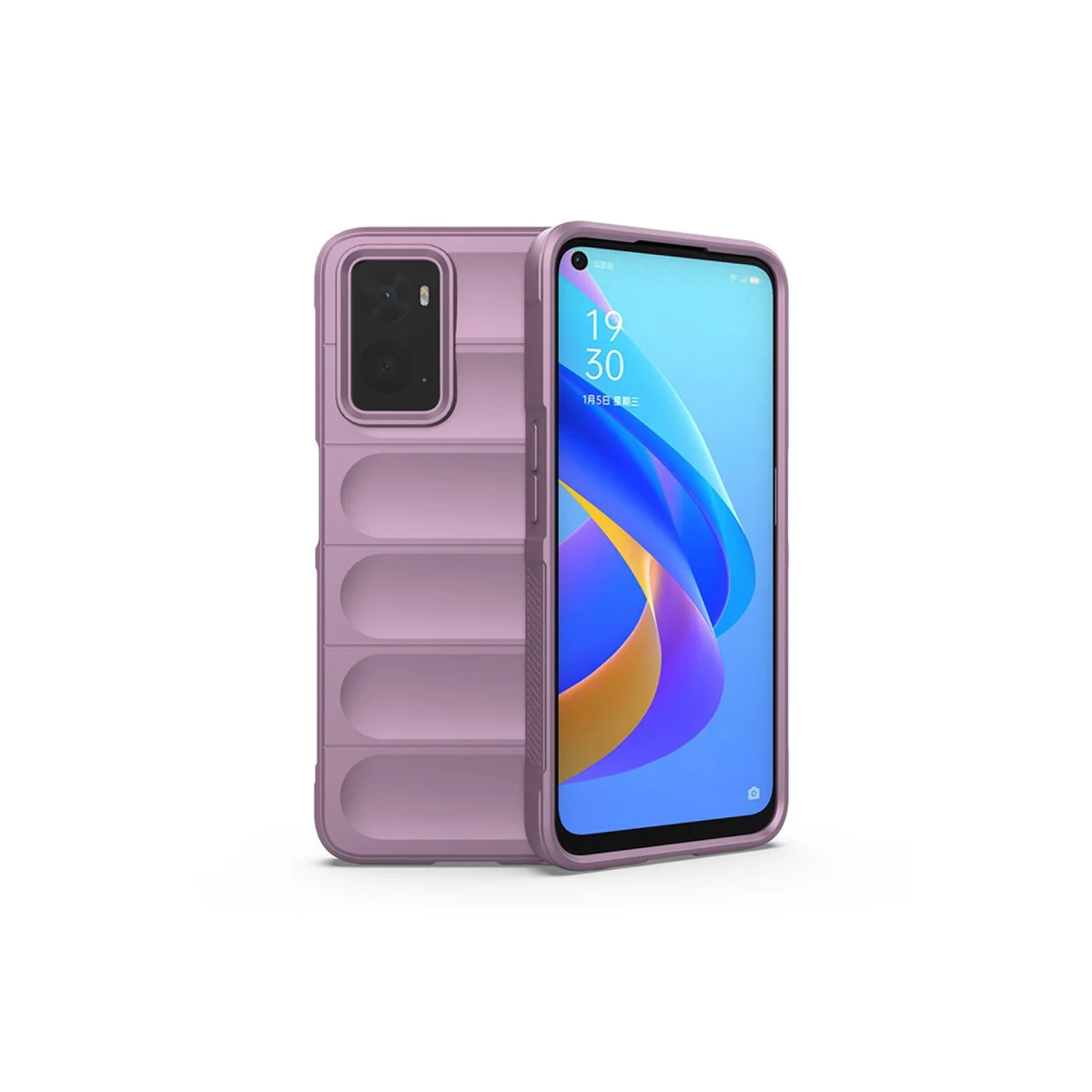 9i 4G Optimum Silikon Kılıf - Mor - Maksimum Koruma ve Şıklık