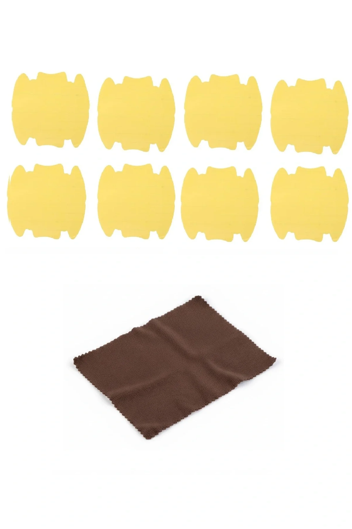 9lu Set Araba Kapı Kolu Koruyucu Çizilme Önleyici Şeffaf Sticker 9lu Set Araba Kapı Kolu Koruyucu Çizilme Önleyici Şeffaf Sticker
