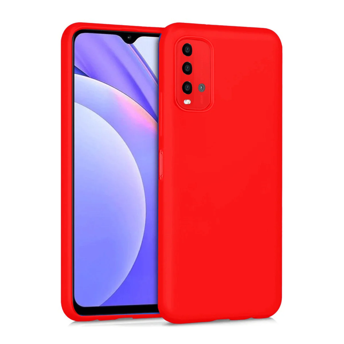 9T Kılıf - Nano İçi Kadife Silikon Kırmızı - Ultra Şık ve Korumalı Kılıf