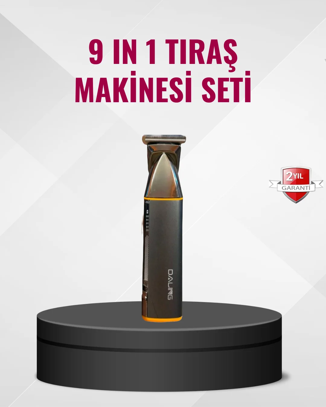 9’u 1 Arada Çoklu Bakım Tıraş Seti Profesyonel Saç Sakal Kesme 9’u 1 Arada Çoklu Bakım Tıraş Seti Profesyonel Saç Sakal Kesme