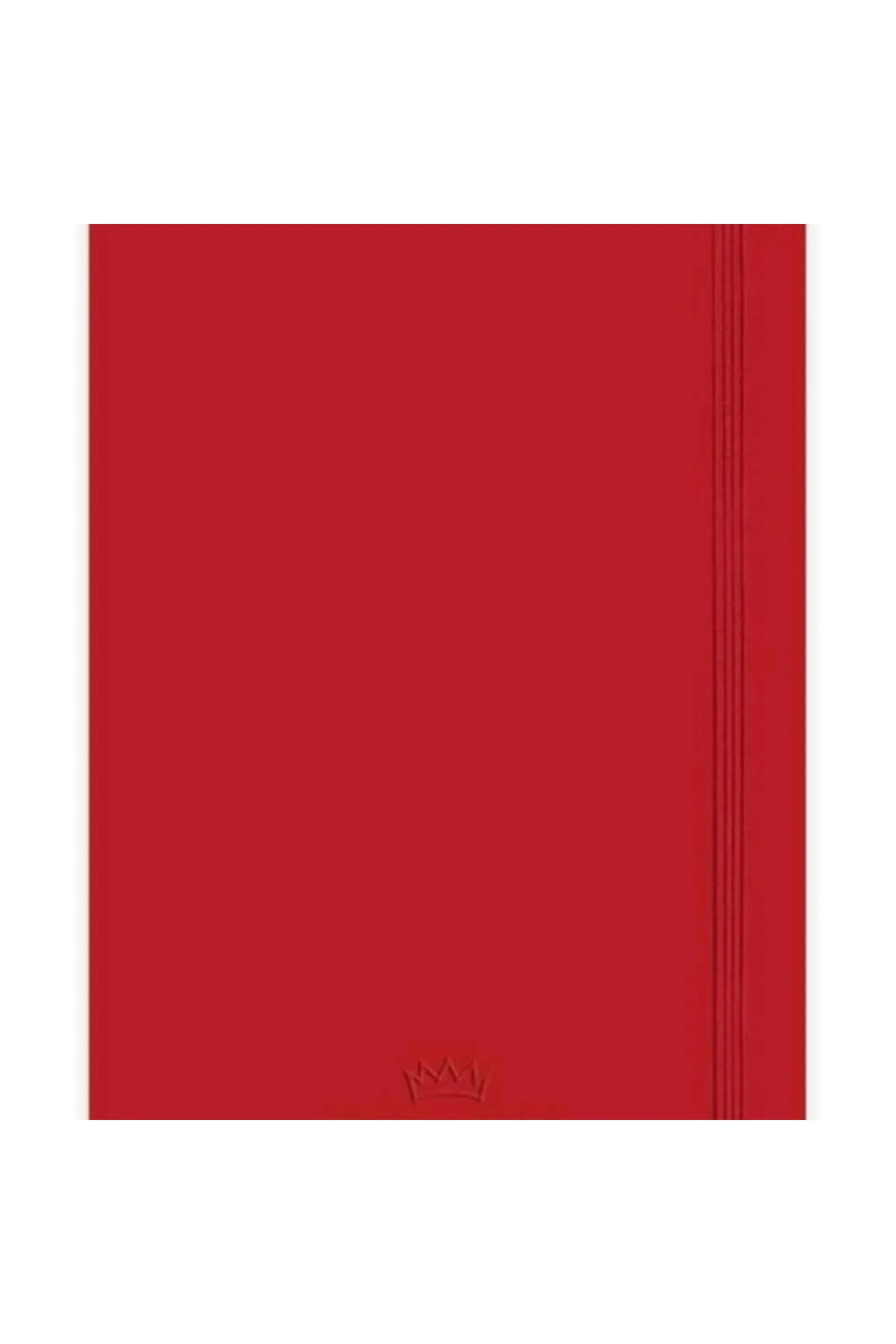 9X14 80 Yaprak Çizgili Ciltli Premier Defter Kırmızı