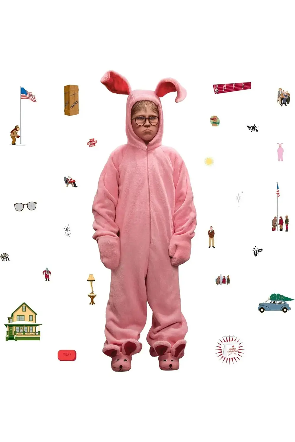 A Christmas Ralphie Suit Dev Duvar Çıkartmaları 1178227