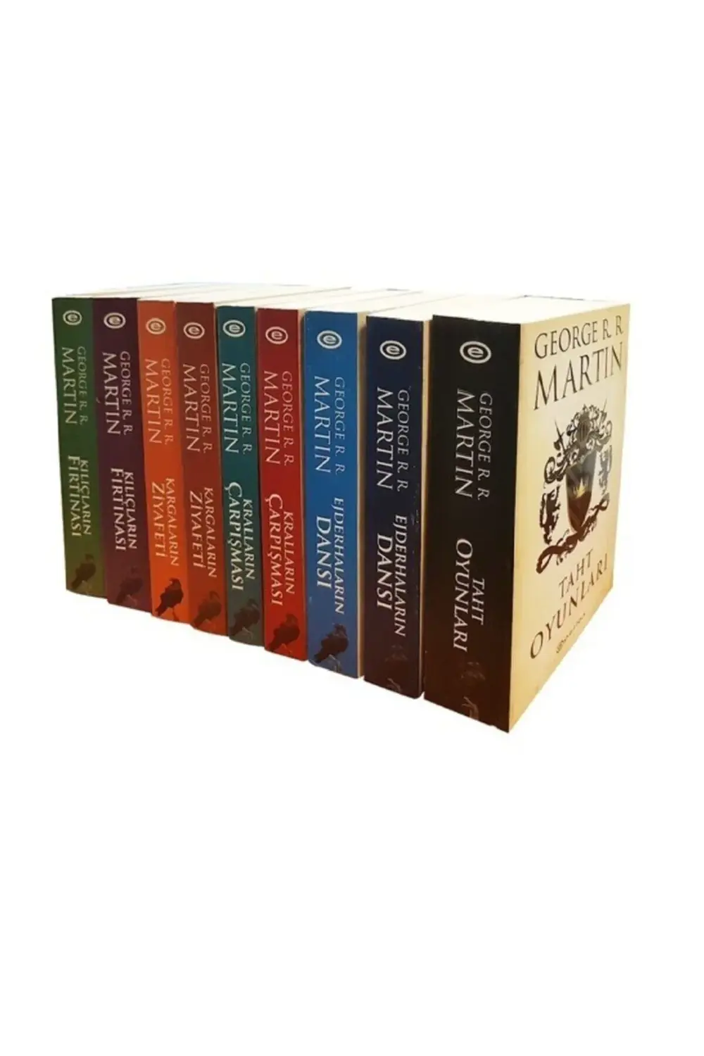 A Game Of Thrones / Taht Oyunları Seti (9 Kitap) (kutulu) - Georg