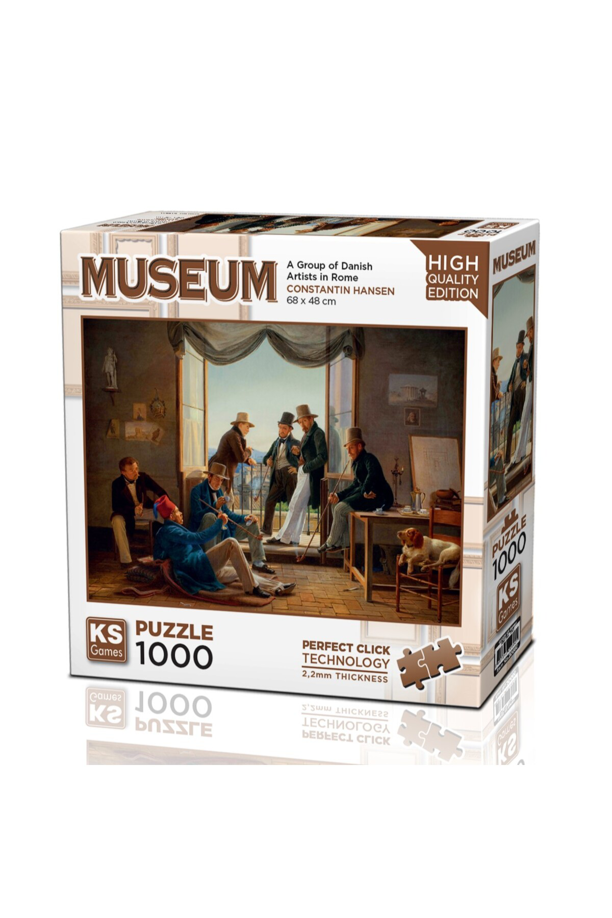 Ks Games A Group Of Danish Artists İn Rome 1000 Parça Puzzle