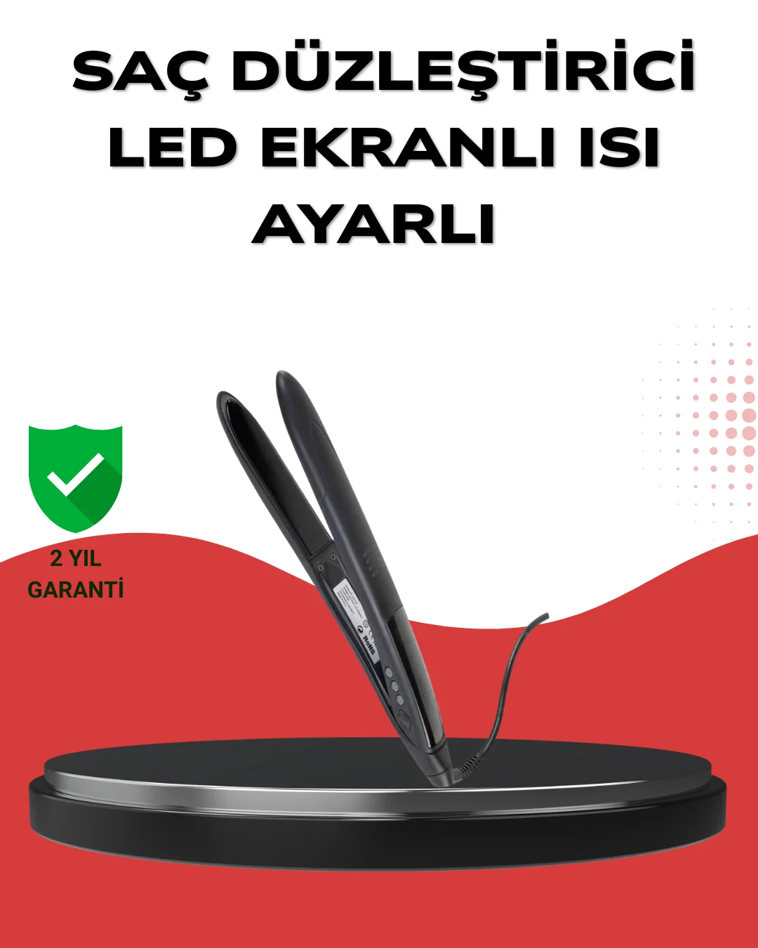 A Kalite Orijinal 2025 Isı Ayarlı Titanyum Seramik Plakalı Profes
