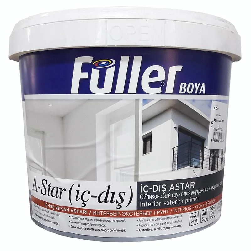 A-Star İç Dış Cephe Astar 10 Kg Beyaz Fiyatı, Yorumları ve Özellikleri