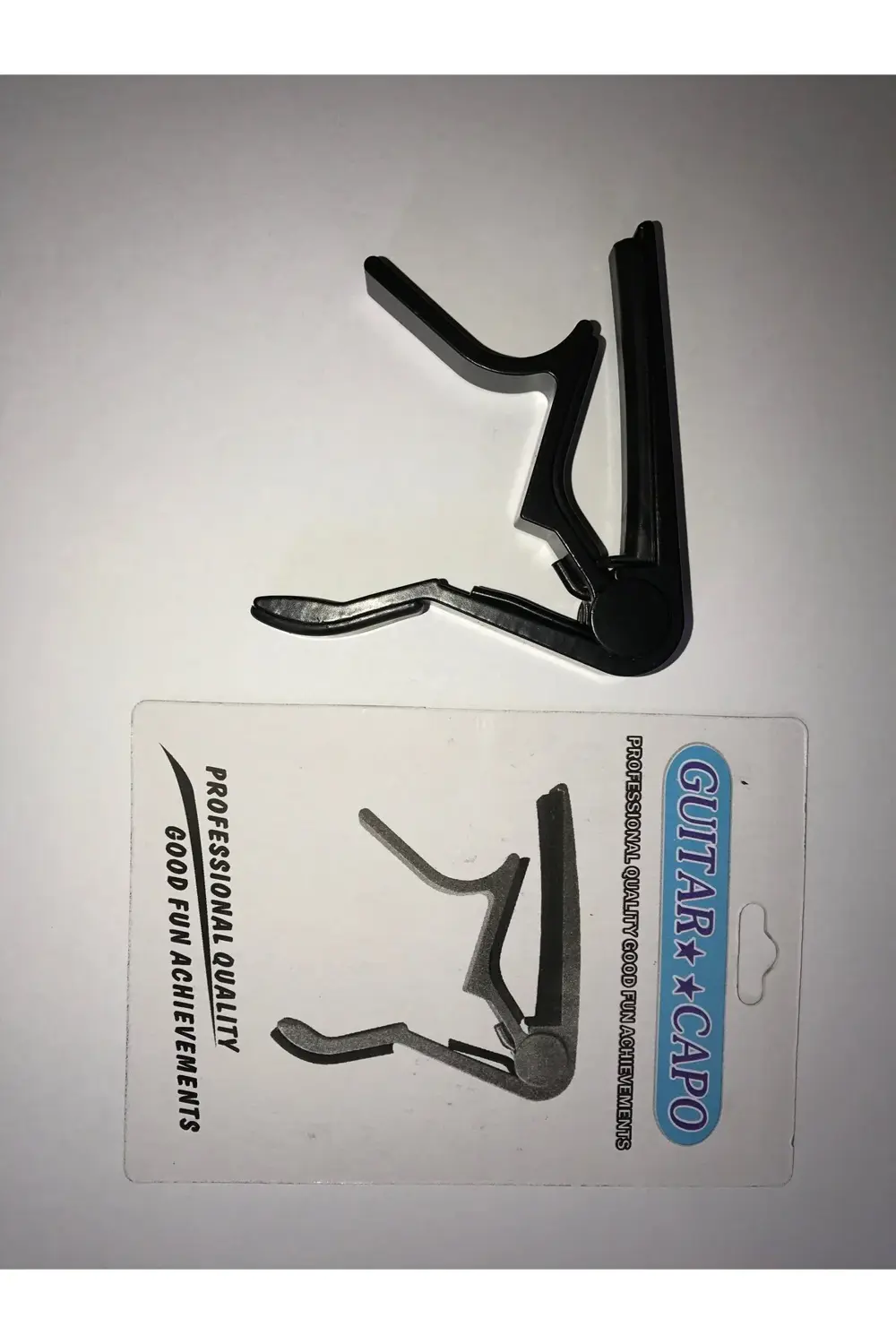 A010BK KAPO MANDAL TİPİ, SİYAH GUITAR CAPO