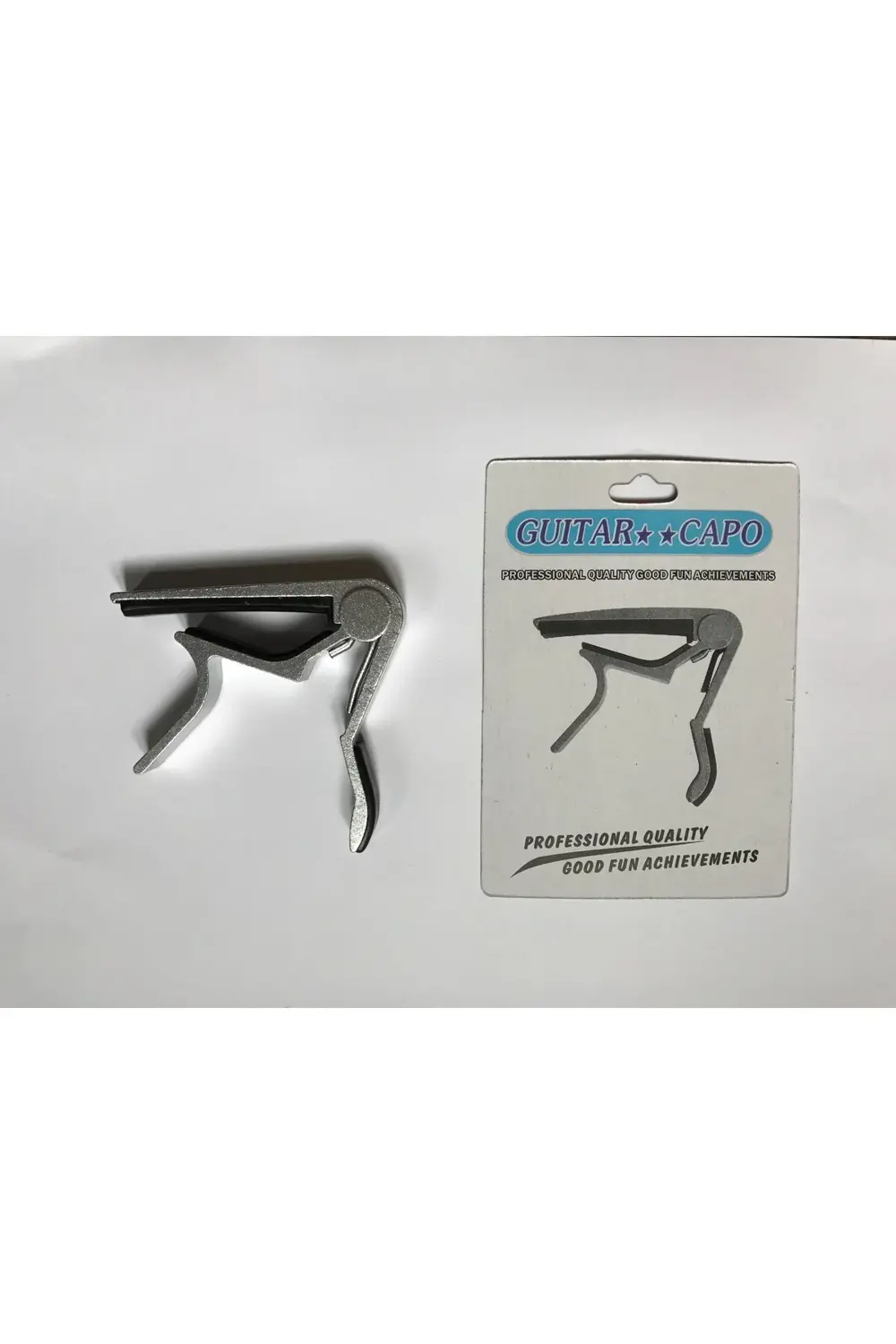 A010SR KAPO MANDAL TİPİ, SILVER (GÜMÜŞİ) GUITAR CAPO, GÜMÜŞ RENGİ