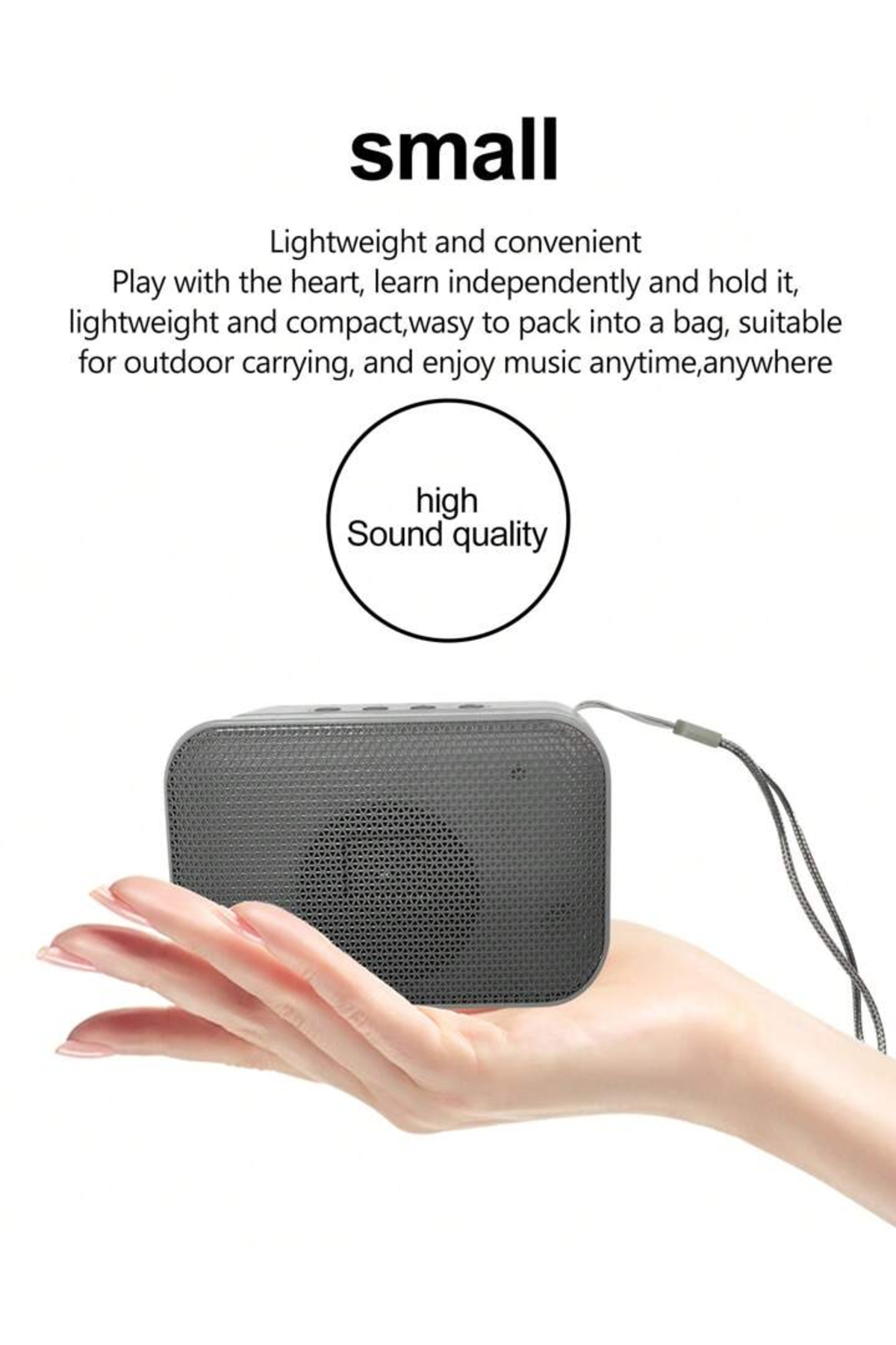 A011 LED mini bluetooth hoparlör