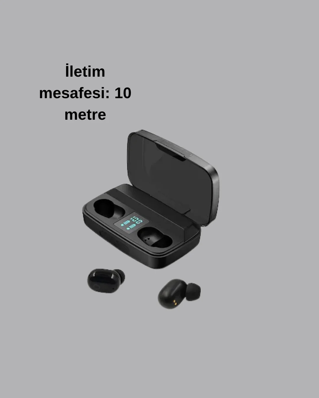 A10s Kablosuz Bluetooth Kulaklık – 1800mAh Powerbank, Otomatik Eşleşme, iOS/Android Uyumlu