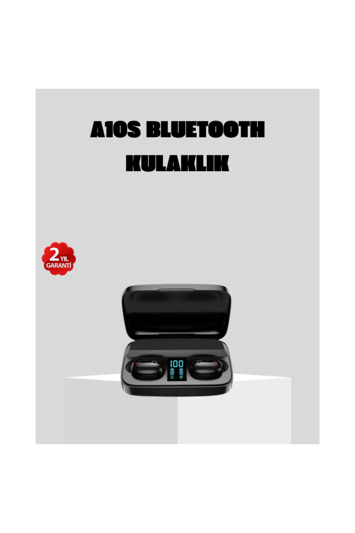 A10S Kablosuz Bluetooth Kulaklık 1800Mah Powerbank, Eşleşme, Ios 