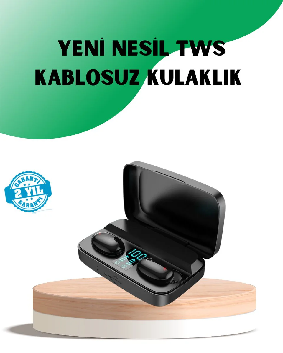 A10s TWS Bluetooth 5.0 Kablosuz Kulaklık - Yüksek Ses Kalitesi ve Uzun Pil Ömrü