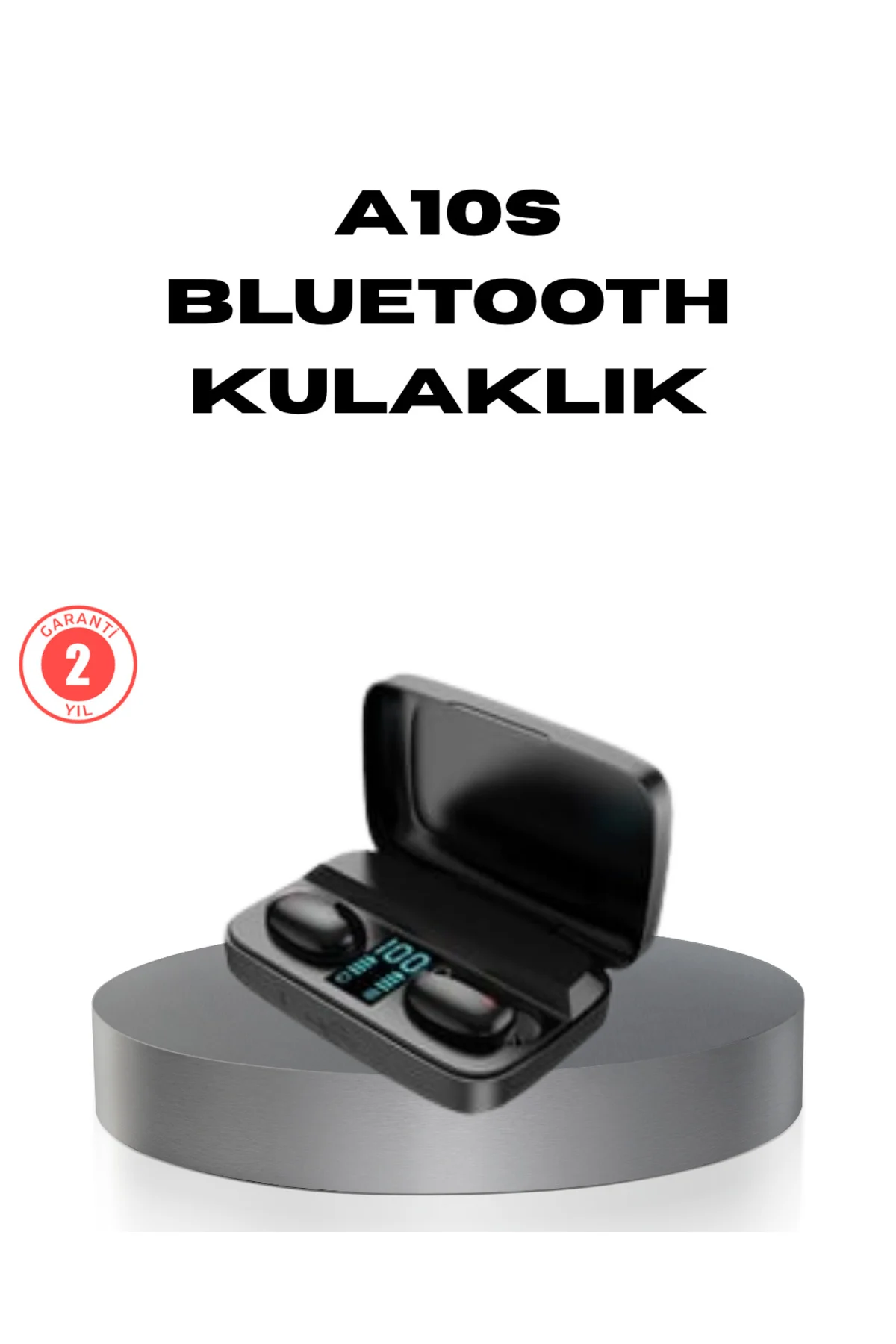 A10S Tws Bluetooth 5.0 Kulaklık – Powerbank’Li Şarj Kutusu Dokunmatik Kontrol Gerçek Stereo