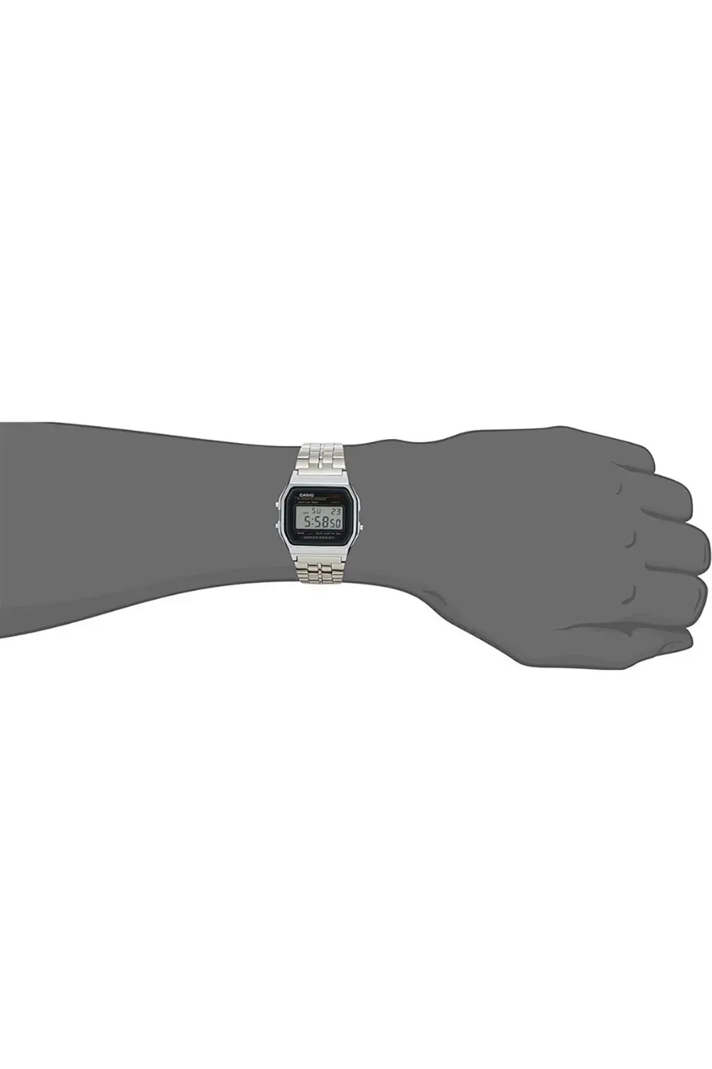 A159w-n1 Vintage Dijital Kol Saati