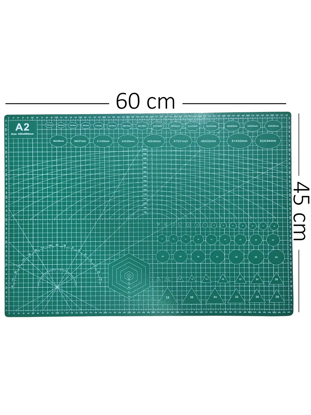 A2 Kesme Matı Cuttıng Mat Patchwork Profosyonel Kesim Tablası - 4