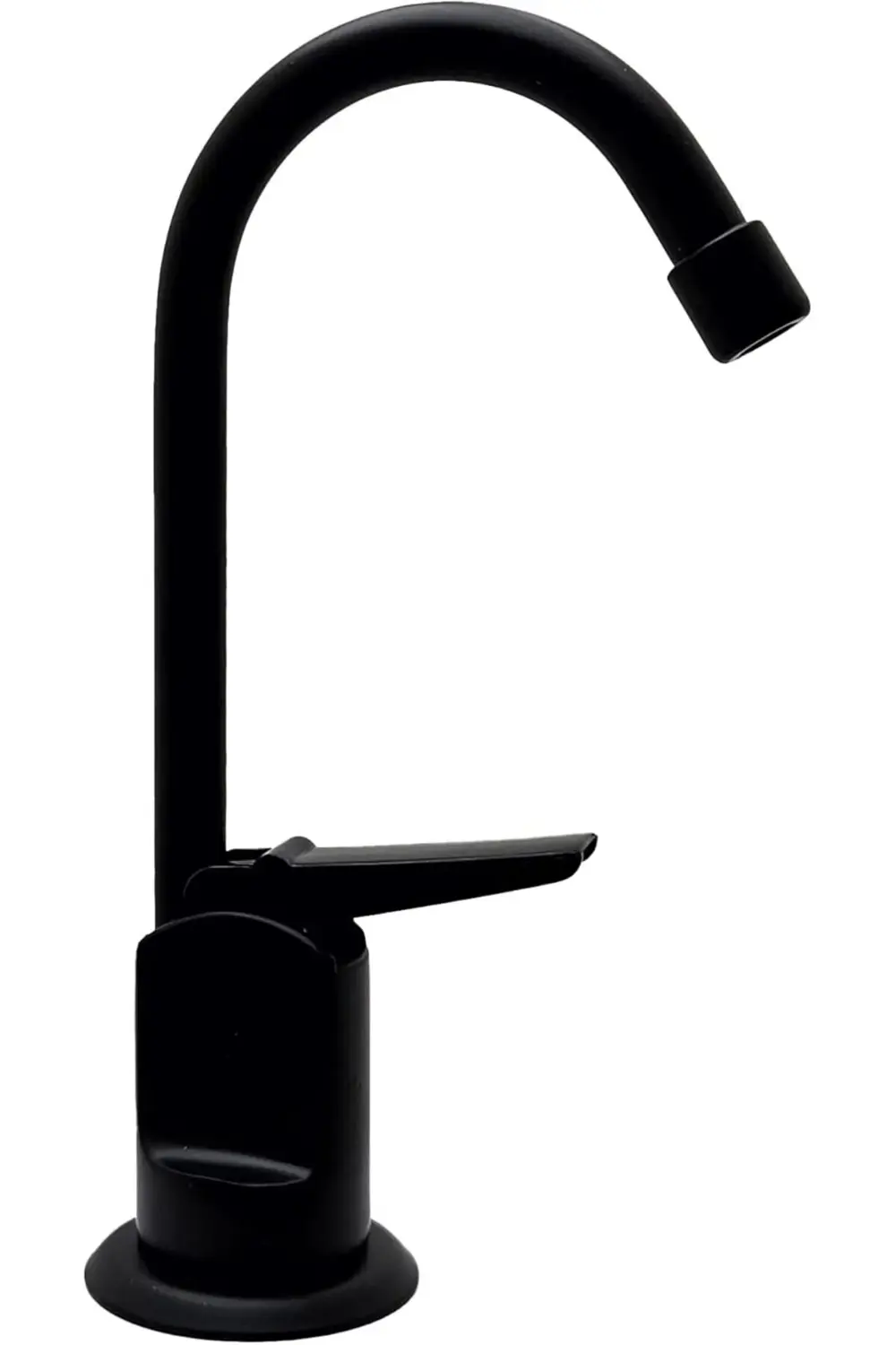 A203-NL-62 6 "-Flo Stil Saf Su Sebili Musluk, Mat Siyah 1027645