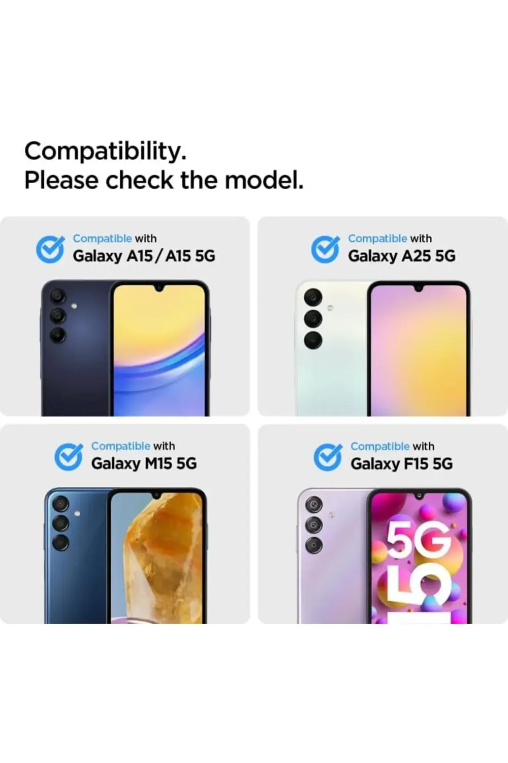 A25 / A15 Cam Ekran Glas.tR Slim (2 Adet) - AGL07447 1178367