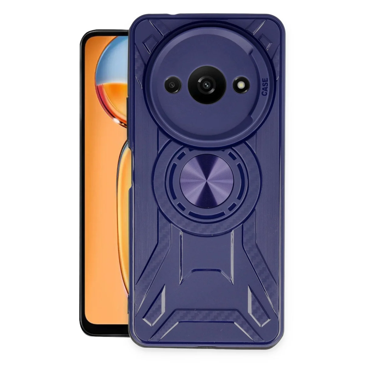 A3 4G Kılıf Lincoln Silikon - Lacivert Telefon Kılıfı