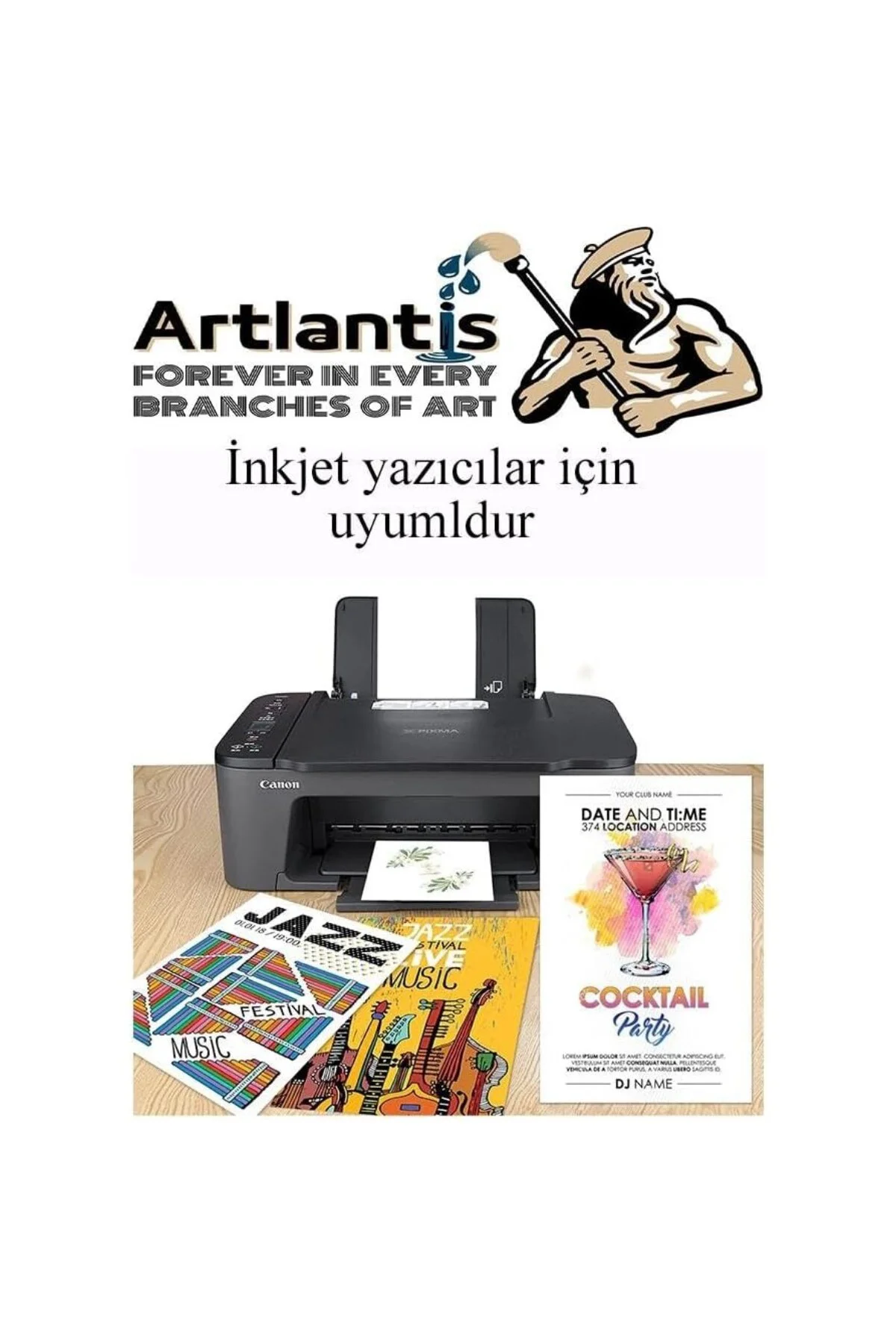 A3 Sertifika Kağıdı Kalın 50 Adet Gramajlı Fotokopi Kağıdı 200 gr