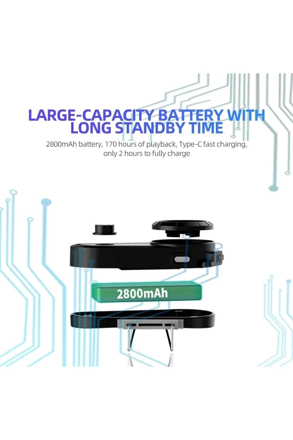 Blic A30 İntercom Motosiklet Kask Kulaklik İntercom Ultra Yüksek Kalit