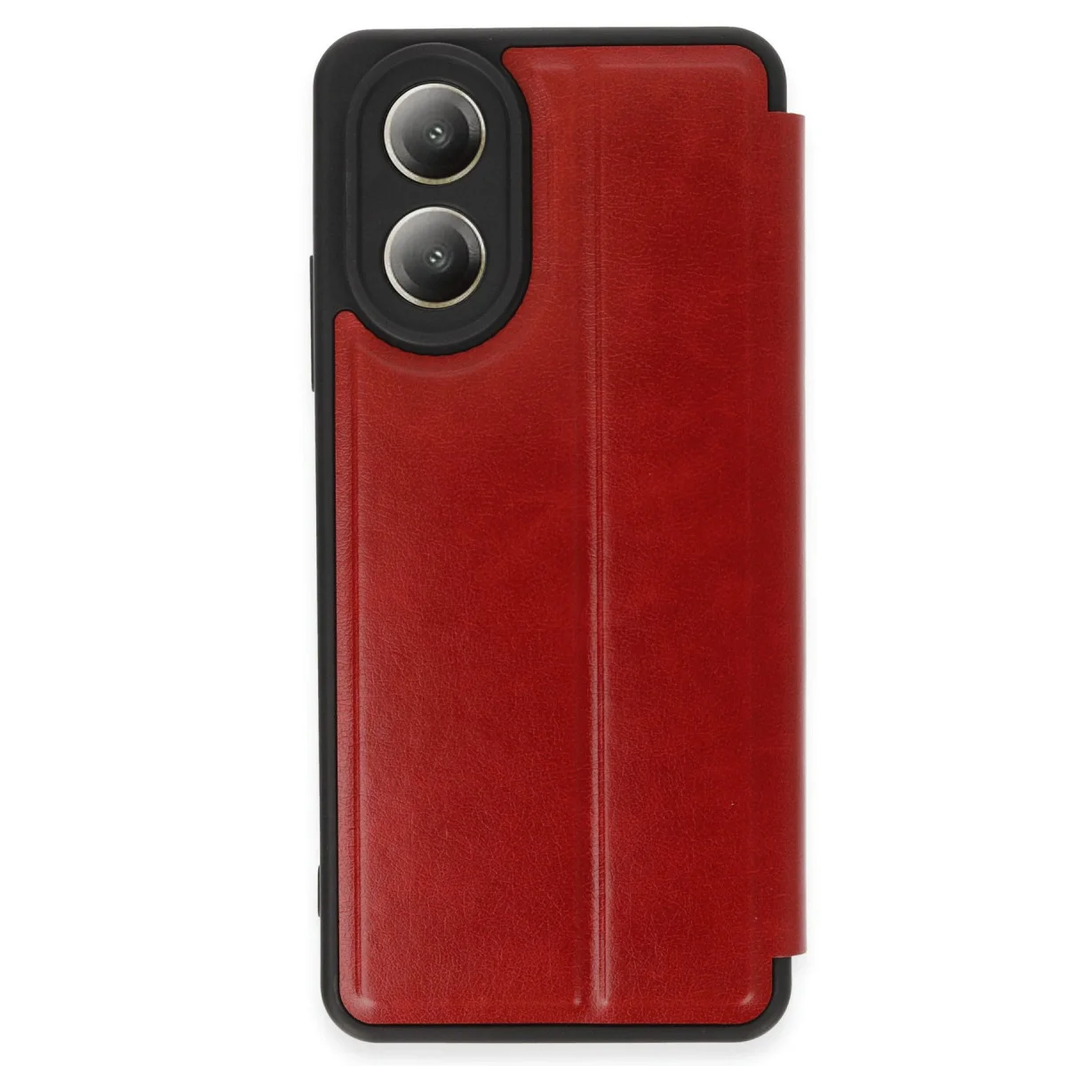 A38 Kılıf Flip Cover Kırmızı - 360° Güvenlik ve Şık Tasarım