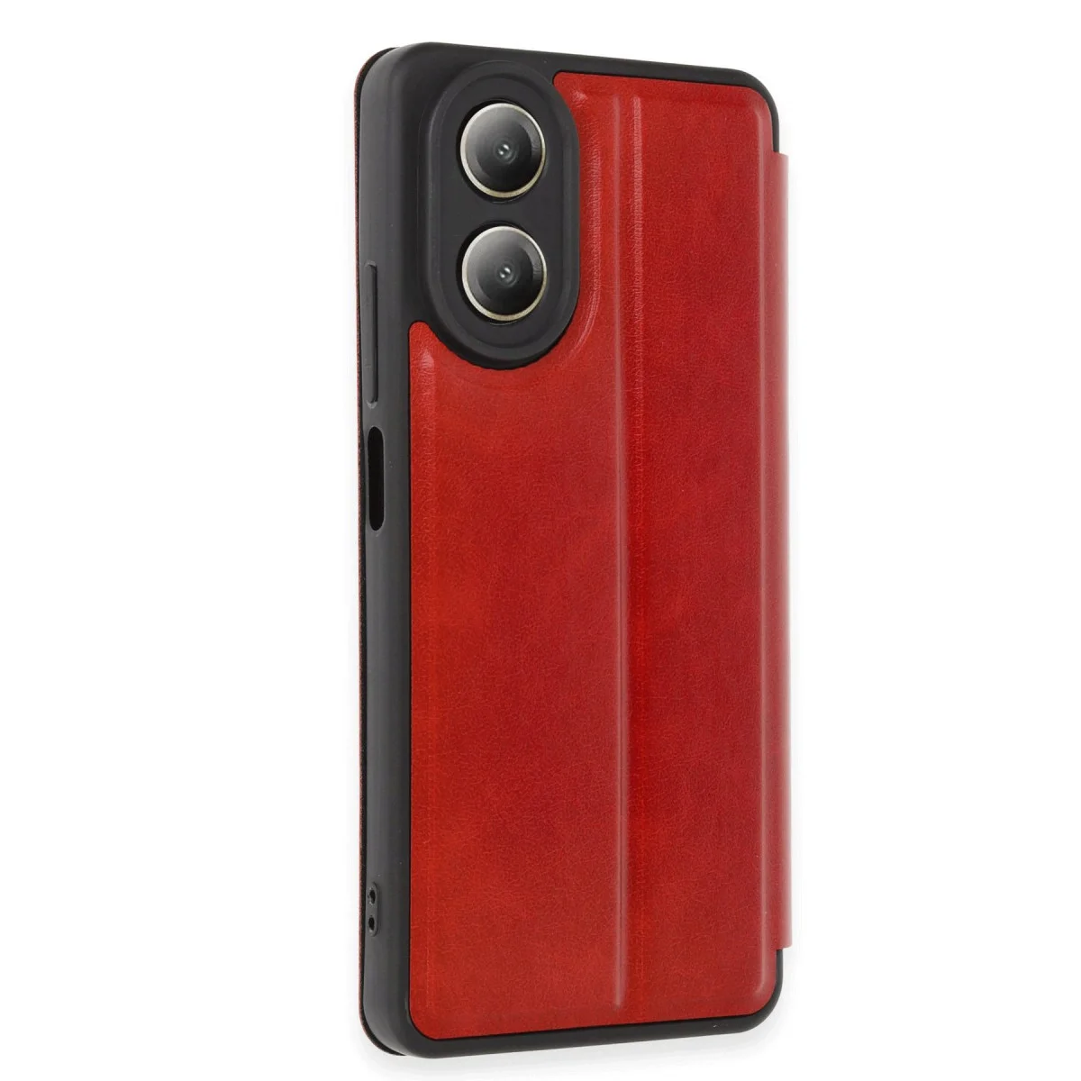 A38 Kılıf Flip Cover Kırmızı - 360° Güvenlik ve Şık Tasarım