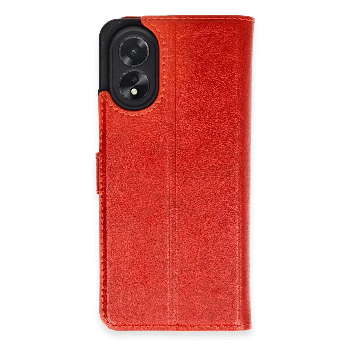 A38 Kılıf Trend S Plus Kapaklı Kılıf - Kırmızı Telefon Kılıfı ve Stand