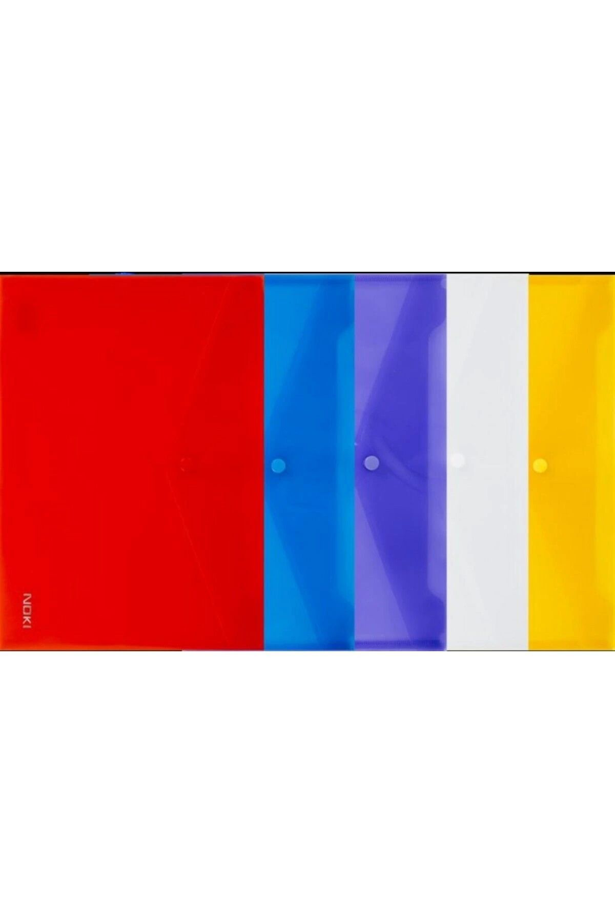 Noki A4 Çıtçıtlı Dosya Mor (3101-100)