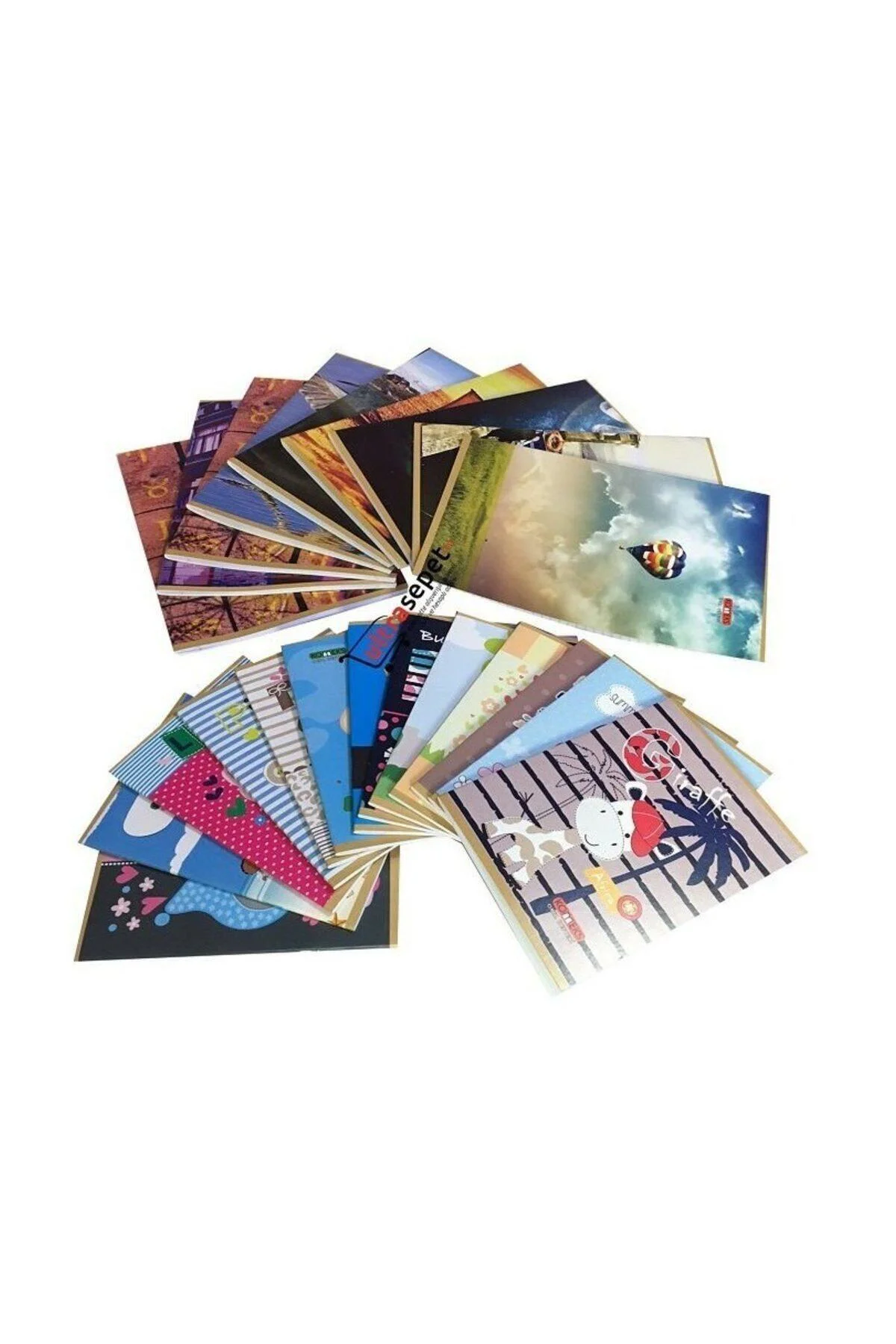 A4 Dikişli Kaye Defter Karton Kapak Kareli 80 Yaprak 80/4 (12 Lİ 