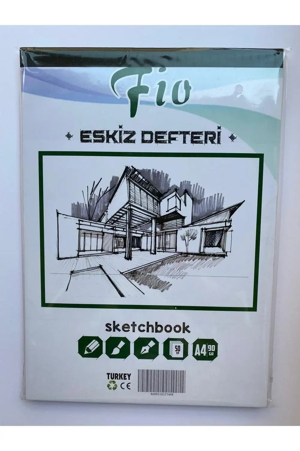 A4 Eskiz Defteri 90 Gr 50 Yaprak