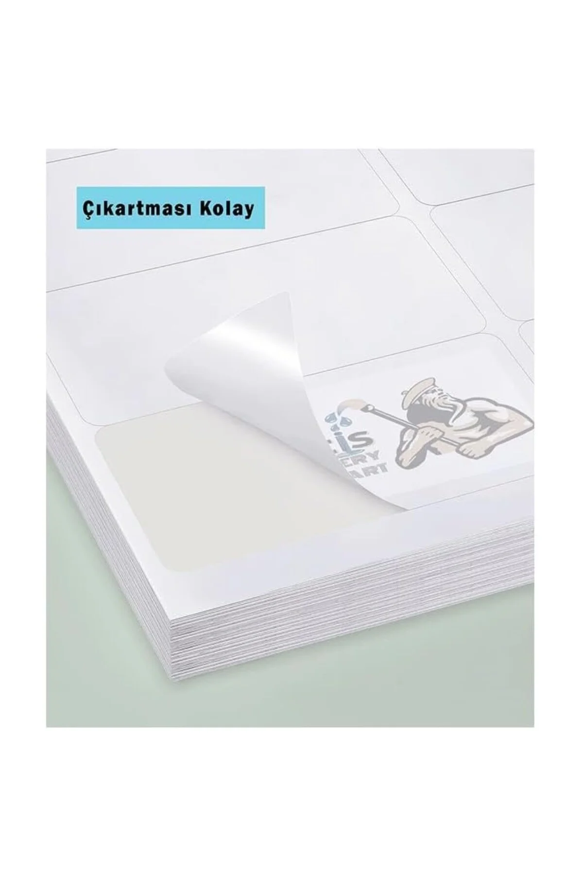 A4 Hazır Etiket 105x56 mm 10 Sayfa 1 Paket 10 lu Kendinden Yapışk