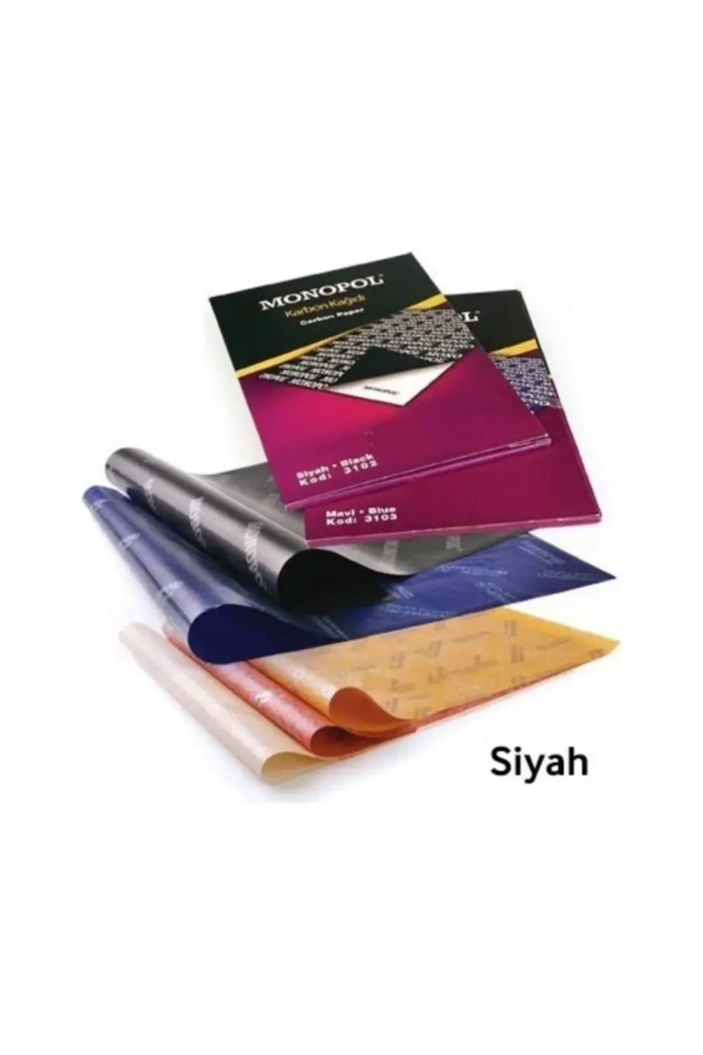 A4 Karbon Kağıdı 5'li - Siyah 5659428