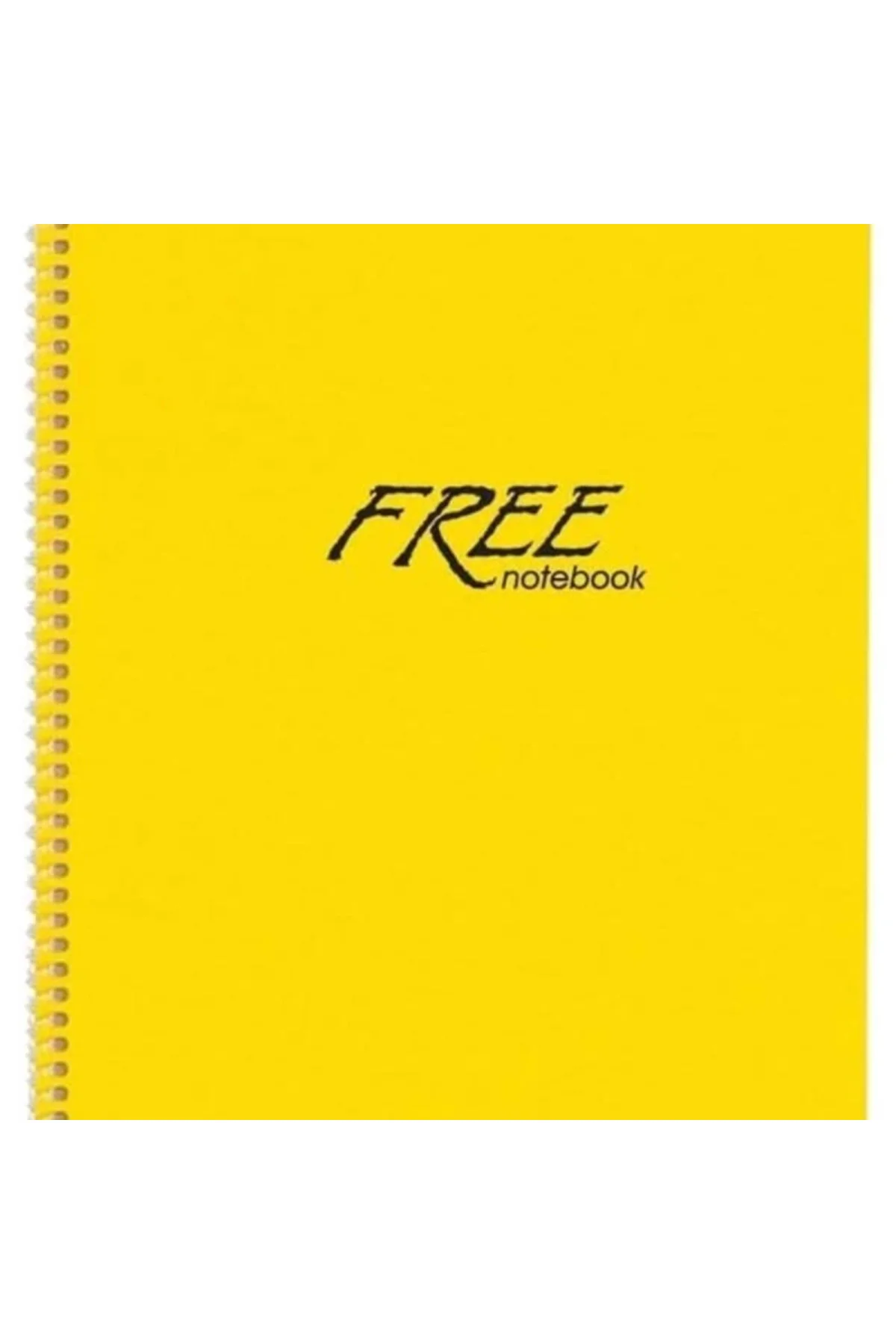 A4 Kareli 120 Yp. PP Kapak Spiralli Free Okul Defteri