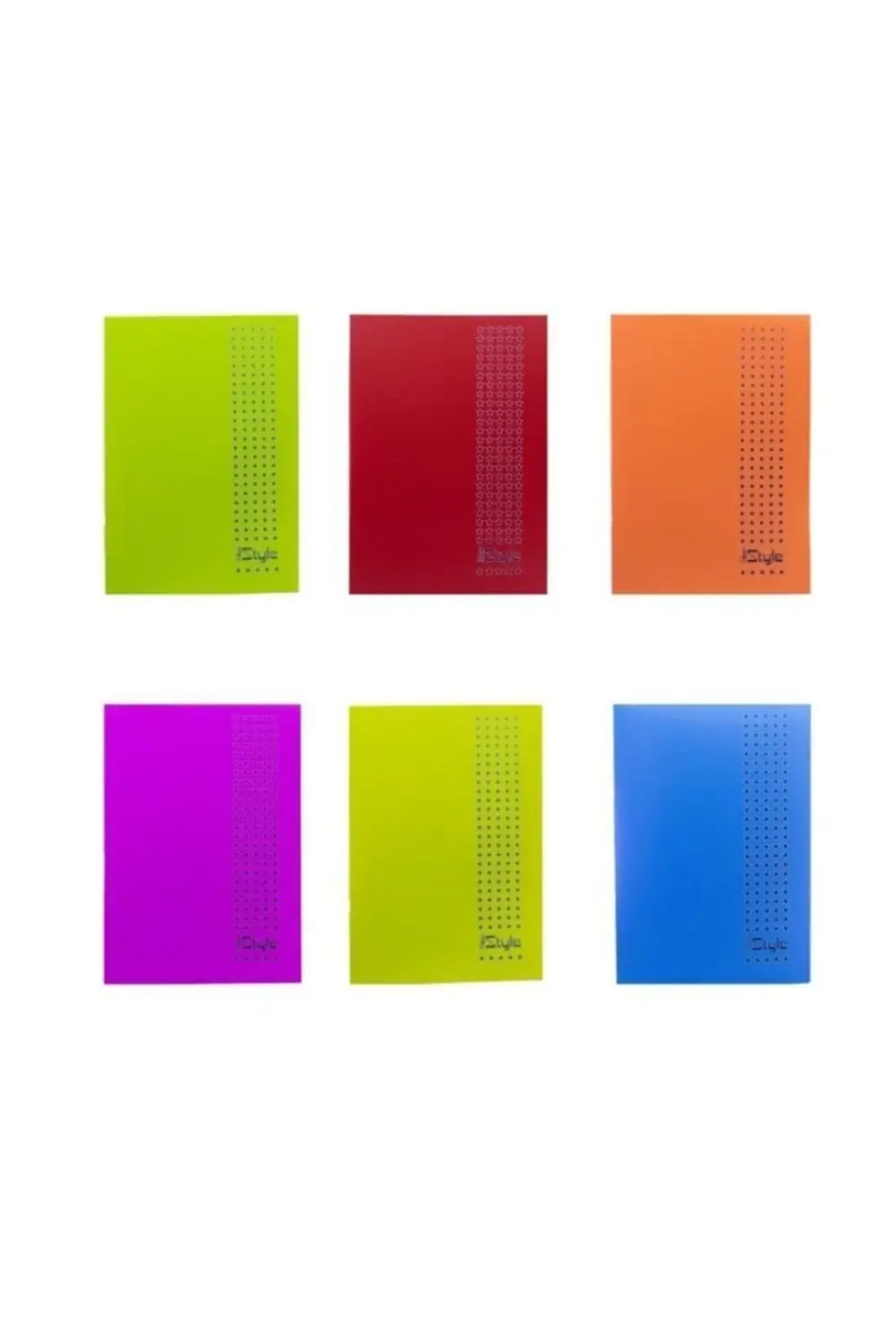 A4 Plastik Kapak Metod Defteri 80 Yaprak Çizgili Defter (12 Li Pa