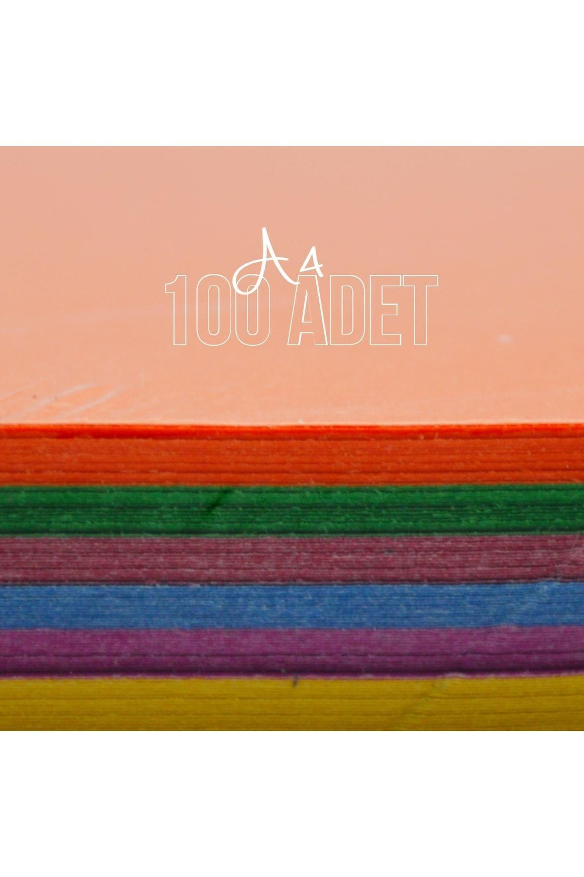 İzcopy A4 Renkli Fotokopi Kağidi 100 Lü