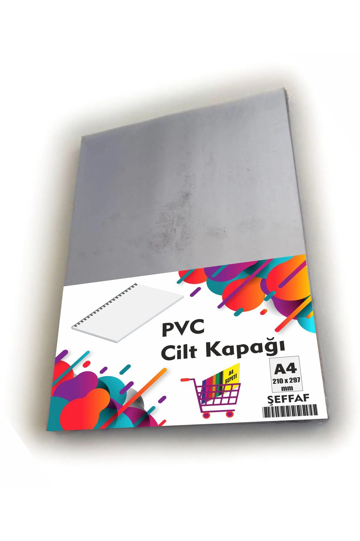 A4 Şeffaf PVC Cilt Kapağı
