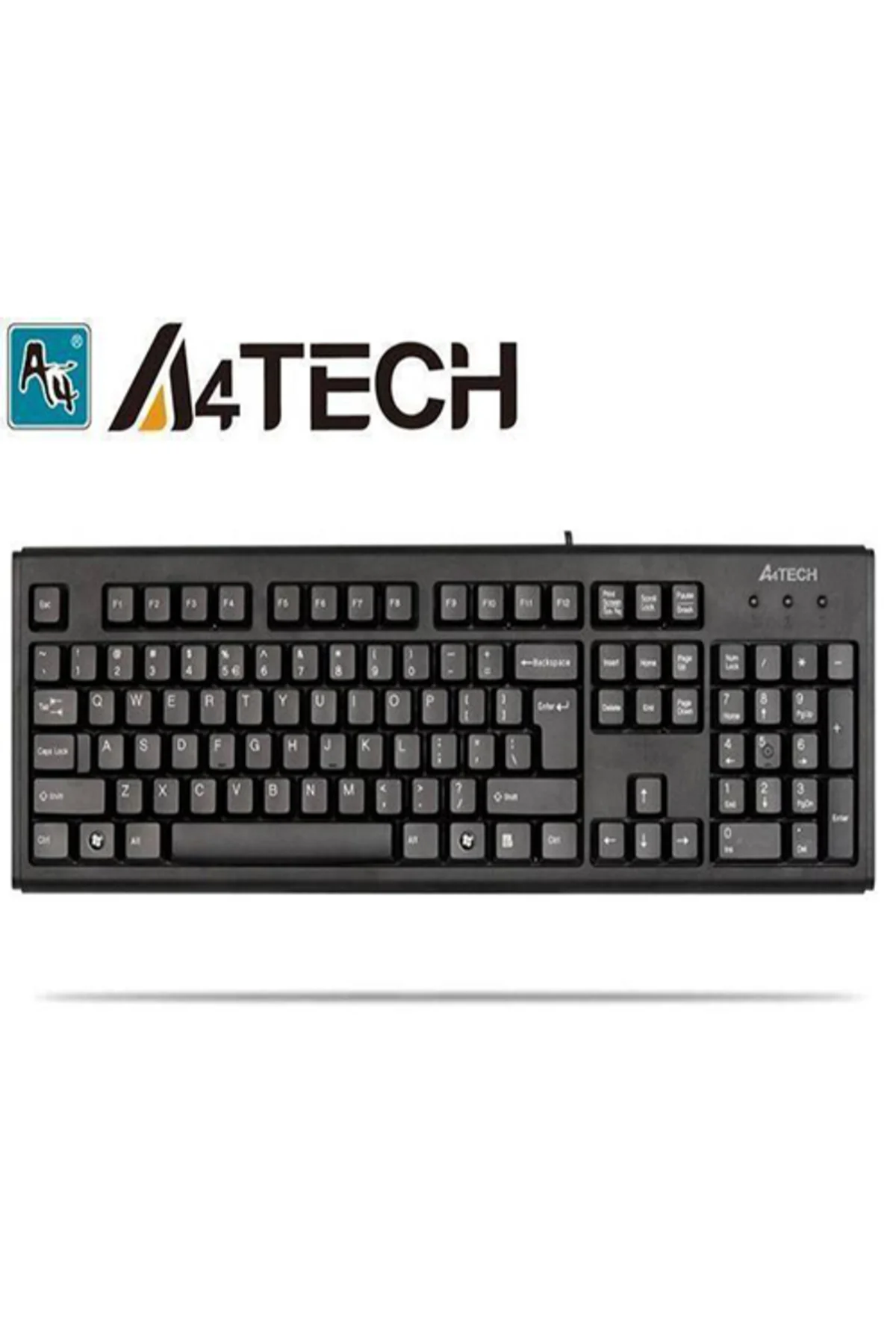 A4 TECH KM-720 Q Usb Siyah Klavye