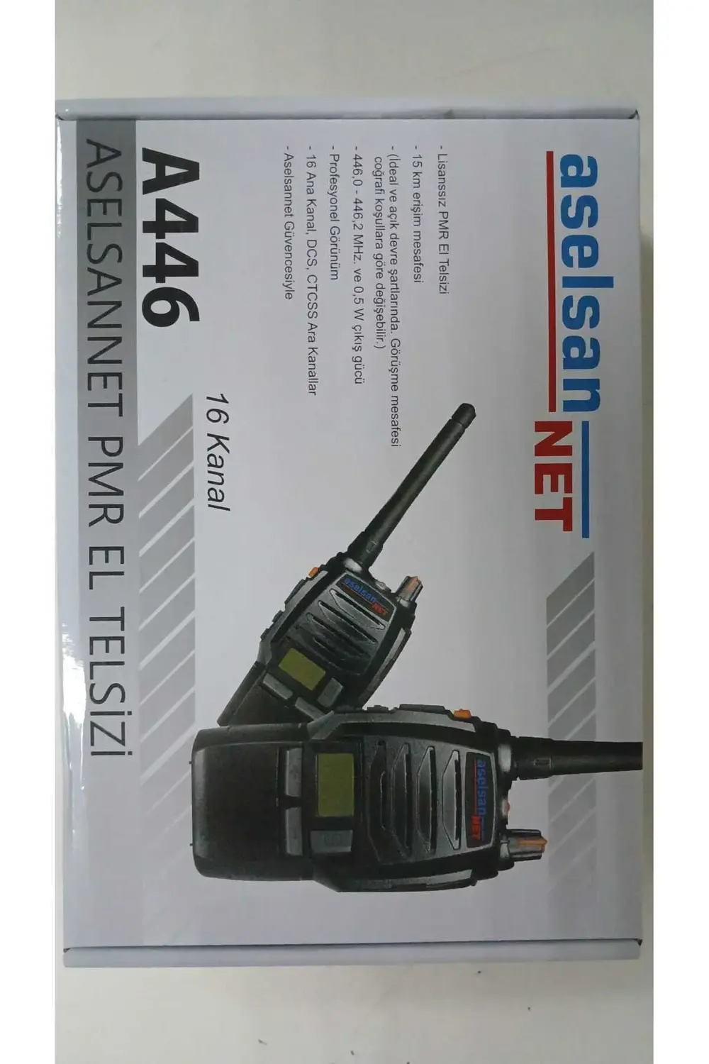 A446 El Telsizi (PMR) Pil Ve Şarj Dahil ( TEKLİ )