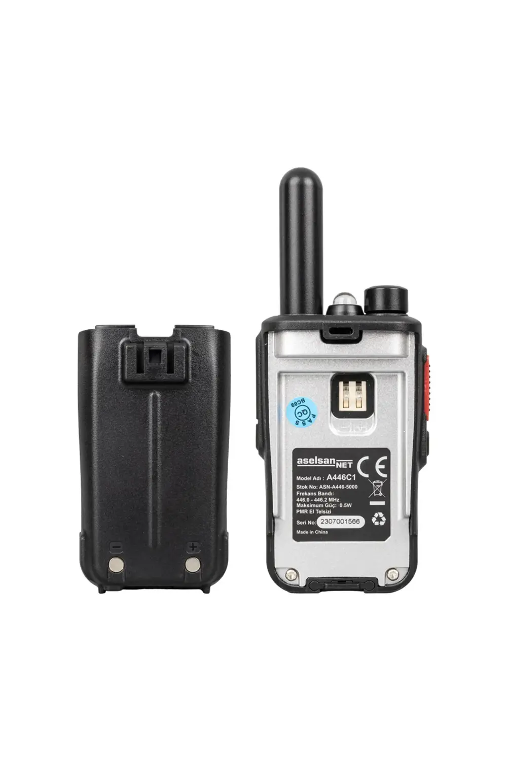 A446c1 Tekli 16 Kanal 10km Lisanssız Pmr El Telsizi