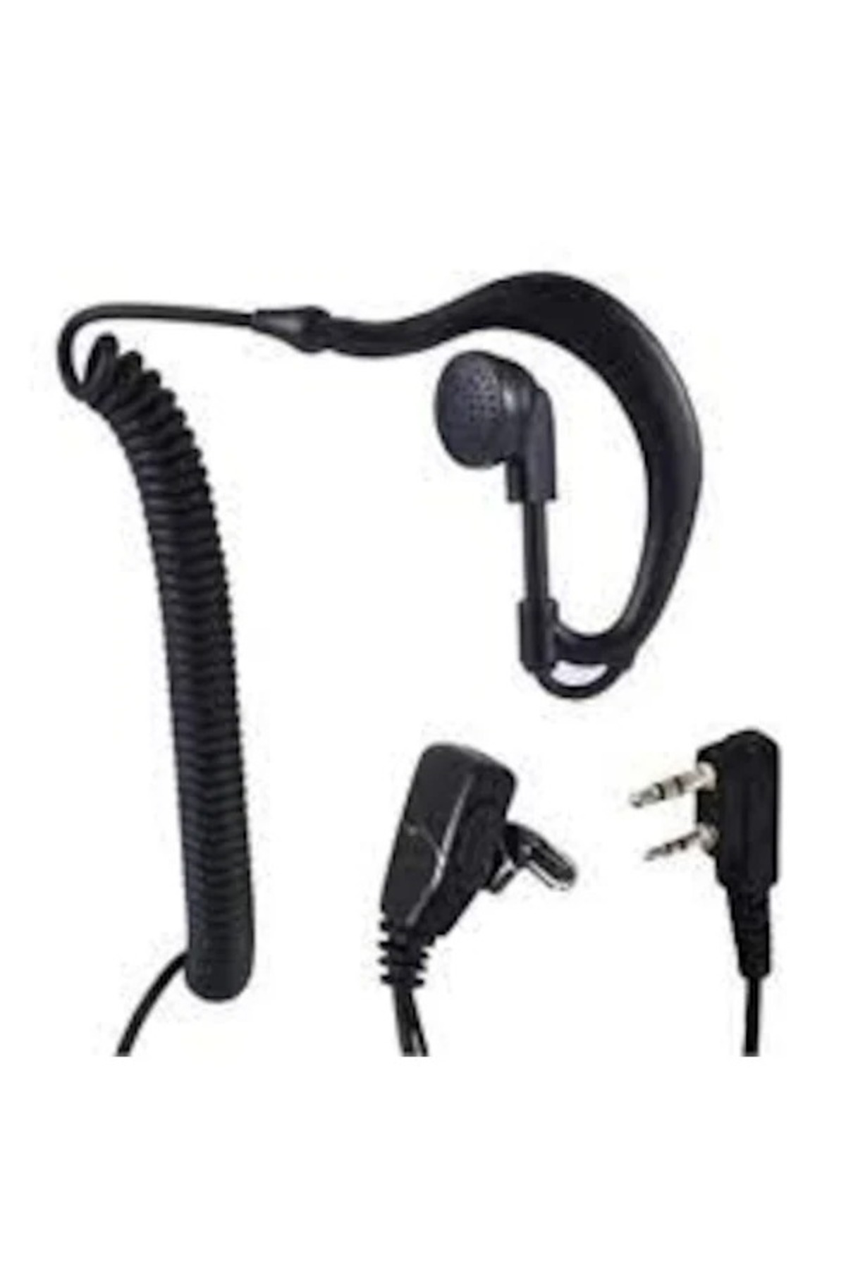 A446T Baofeng Wouxun Kaliteli El Telsiz Kulaklık Çift Pin Girişli