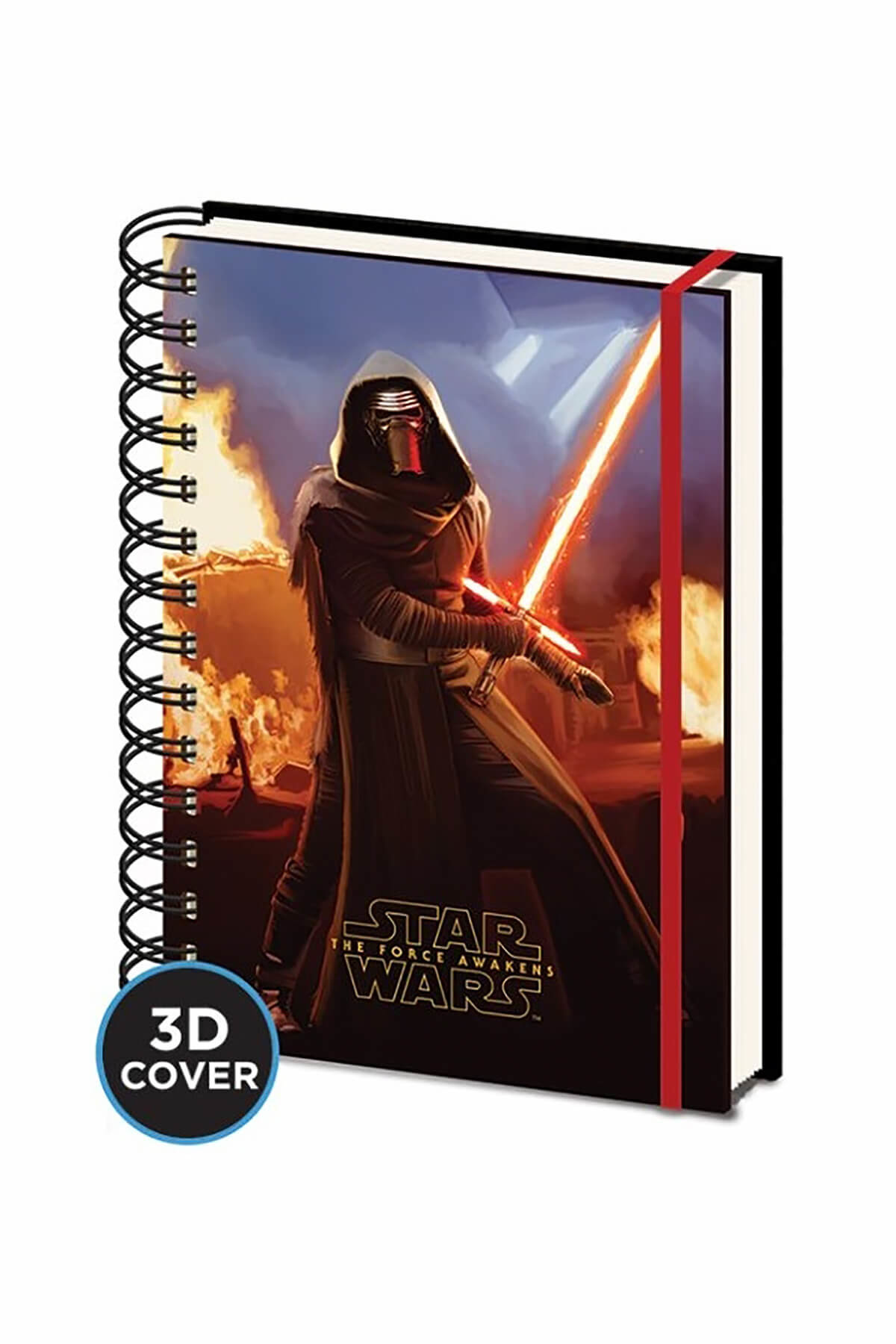 A5 3 Boyutlu Defter Star Wars Episode VII Kylo Ren