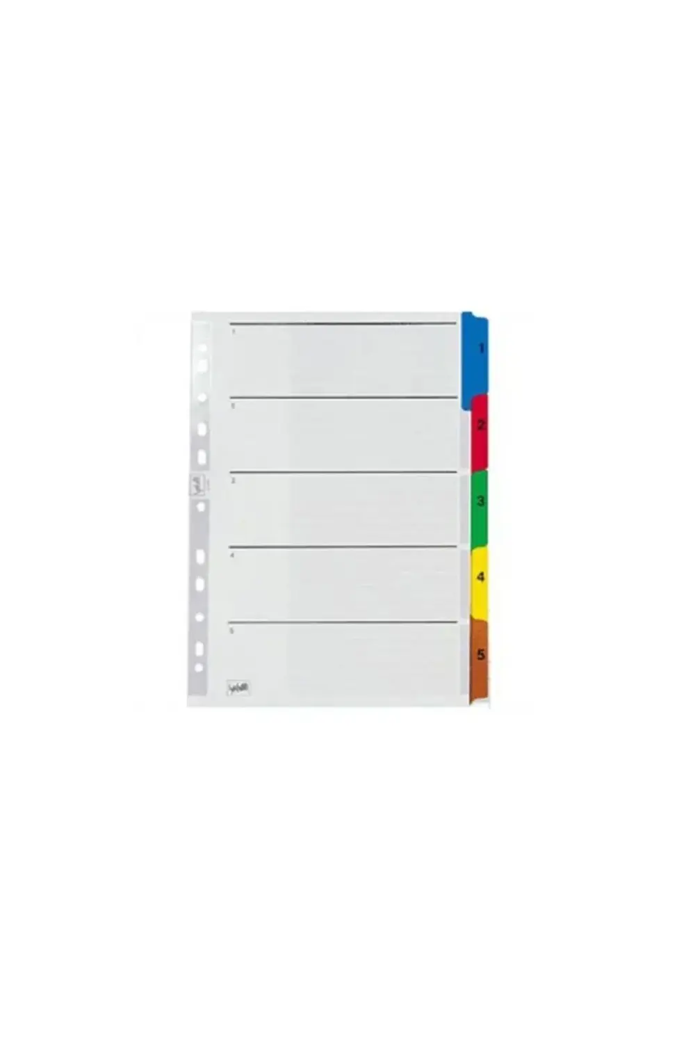 A5 5 Renk Ayraç 5522-k