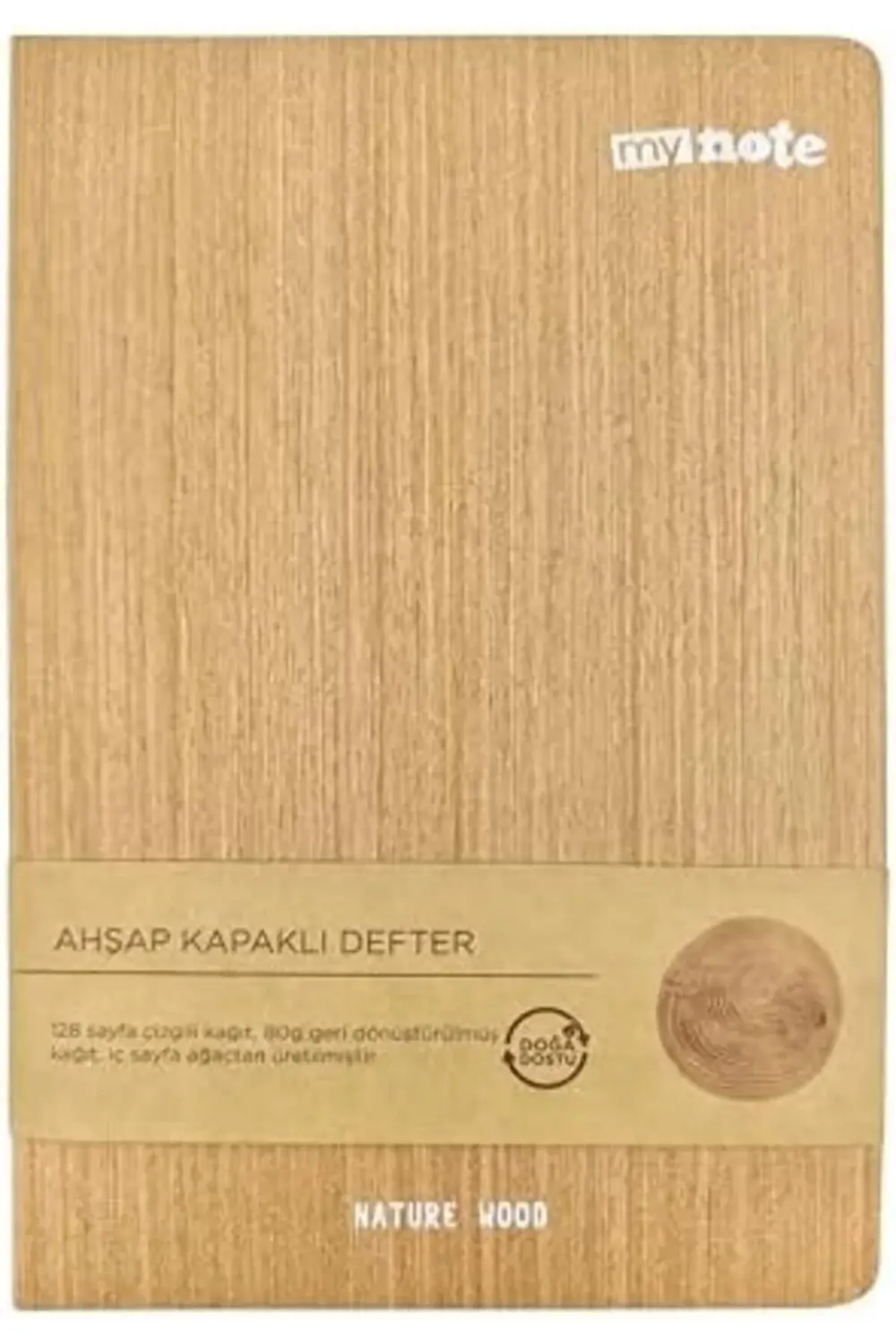 A5 Ahşap Kağıt Kaplı Defter 1178227