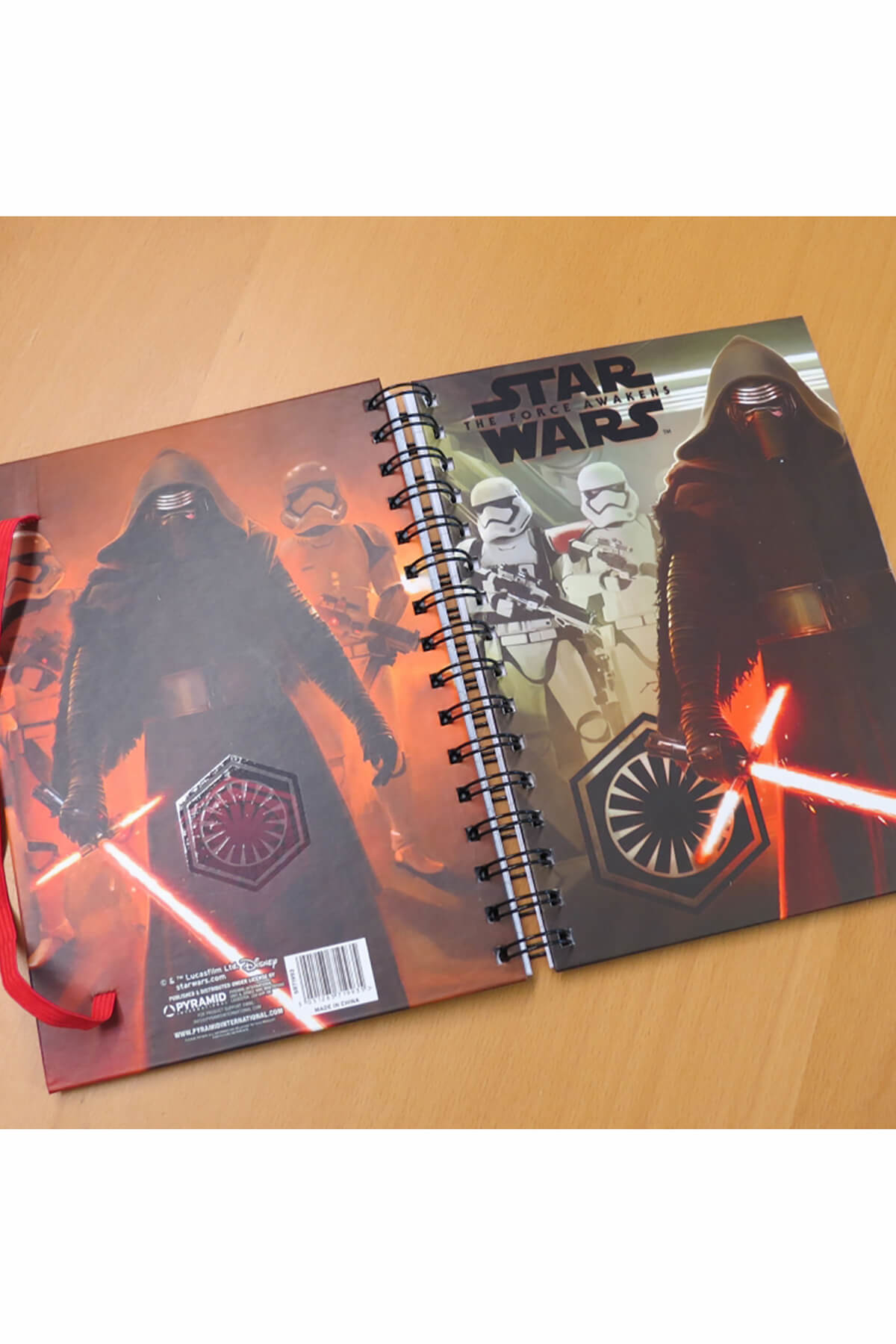 A5 Defter Star Wars Episode VII Kylo Ren & Troopers